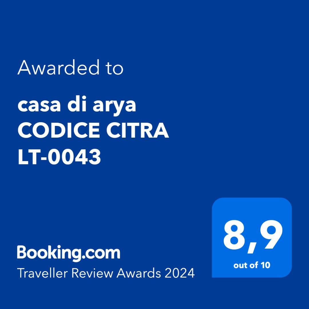 Casa Di Arya Codice Citra Lt-0043 Apartment Vescina Ngoại thất bức ảnh